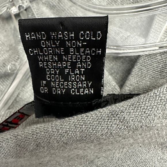 IB Diffusion Womens Cardigan Sweater Size L Gray Rosettes Classic Feminine‎ - Picture 4 of 7